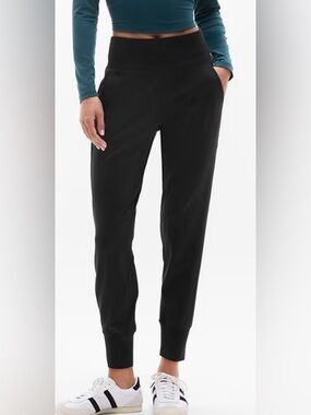 Athleta Black Track Joggers